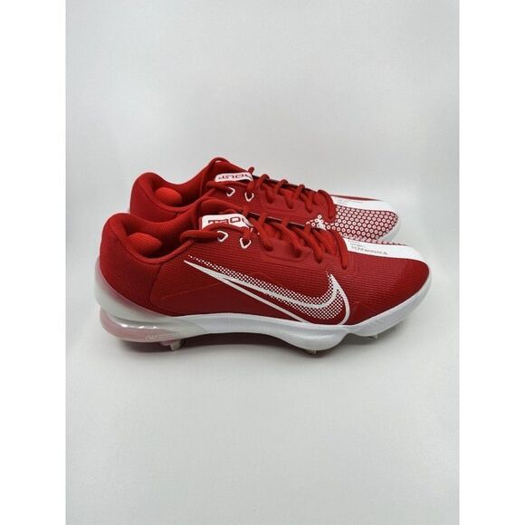 Nike Force Zoom Trout 7 Pro Metal Baseball Cleats Red CQ7224-602 Men’s Size 10 - Picture 3 of 5